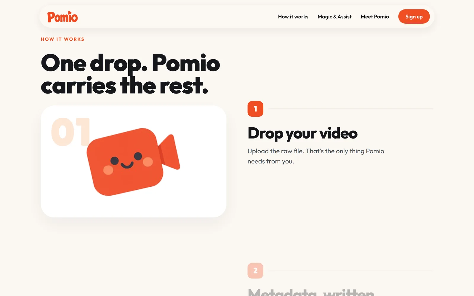 Pomio further down the page